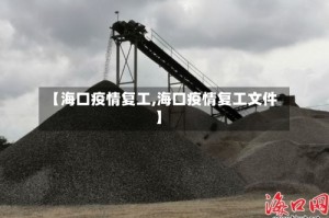 【海口疫情复工,海口疫情复工文件】