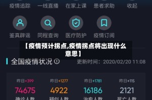 【疫情预计拐点,疫情拐点将出现什么意思】