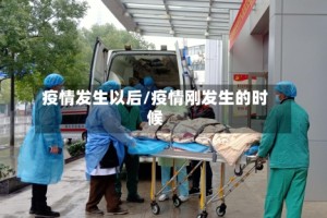 疫情发生以后/疫情刚发生的时候