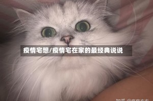 疫情宅想/疫情宅在家的最经典说说