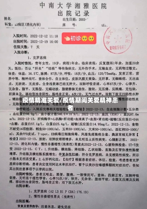 疫情精准关爱/疫情期间关爱精神患者-第2张图片