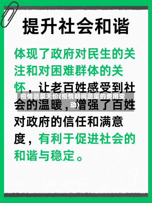 疫情蔬菜天价(疫情期间蔬菜的费用变动)-第1张图片