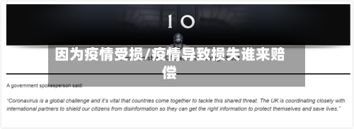 因为疫情受损/疫情导致损失谁来赔偿-第3张图片