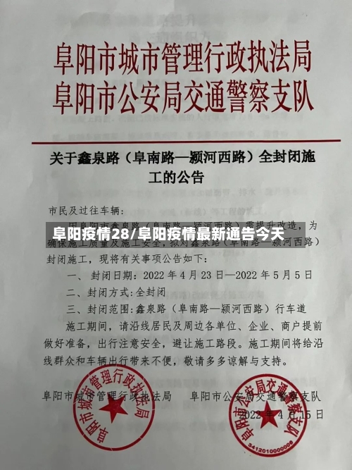 阜阳疫情28/阜阳疫情最新通告今天-第2张图片